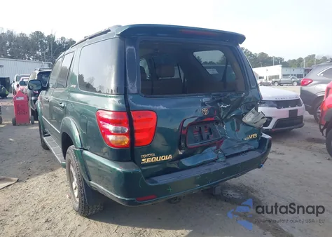 2002 Toyota Sequoia Limited V8 from USA, damaged, VIN 5TDZT38A92S060064